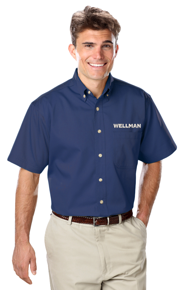 Wellman Men's Cotton Twill Shirts