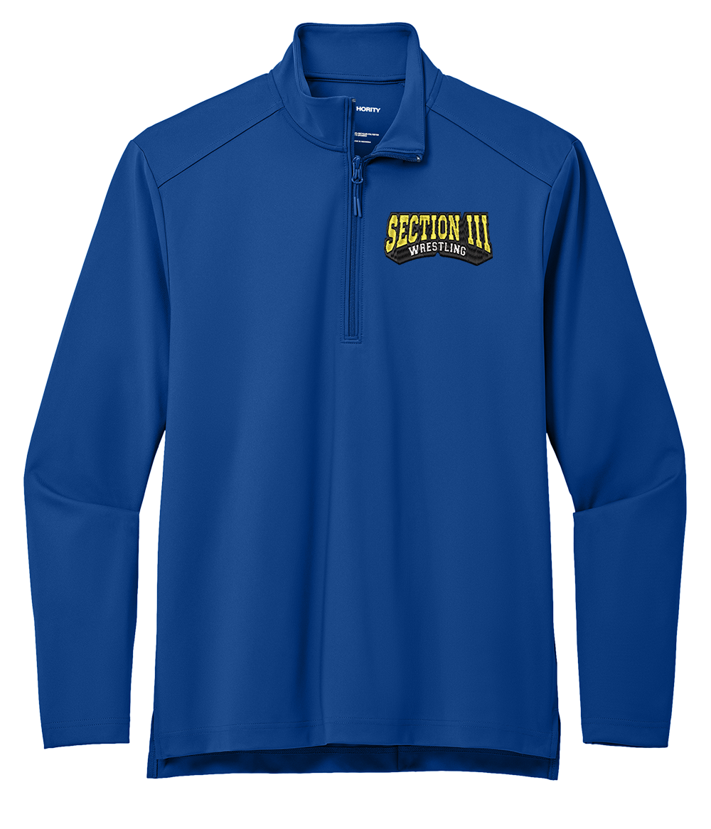 Port Authority® C-FREE® Double Knit 1/4-Zip -K880