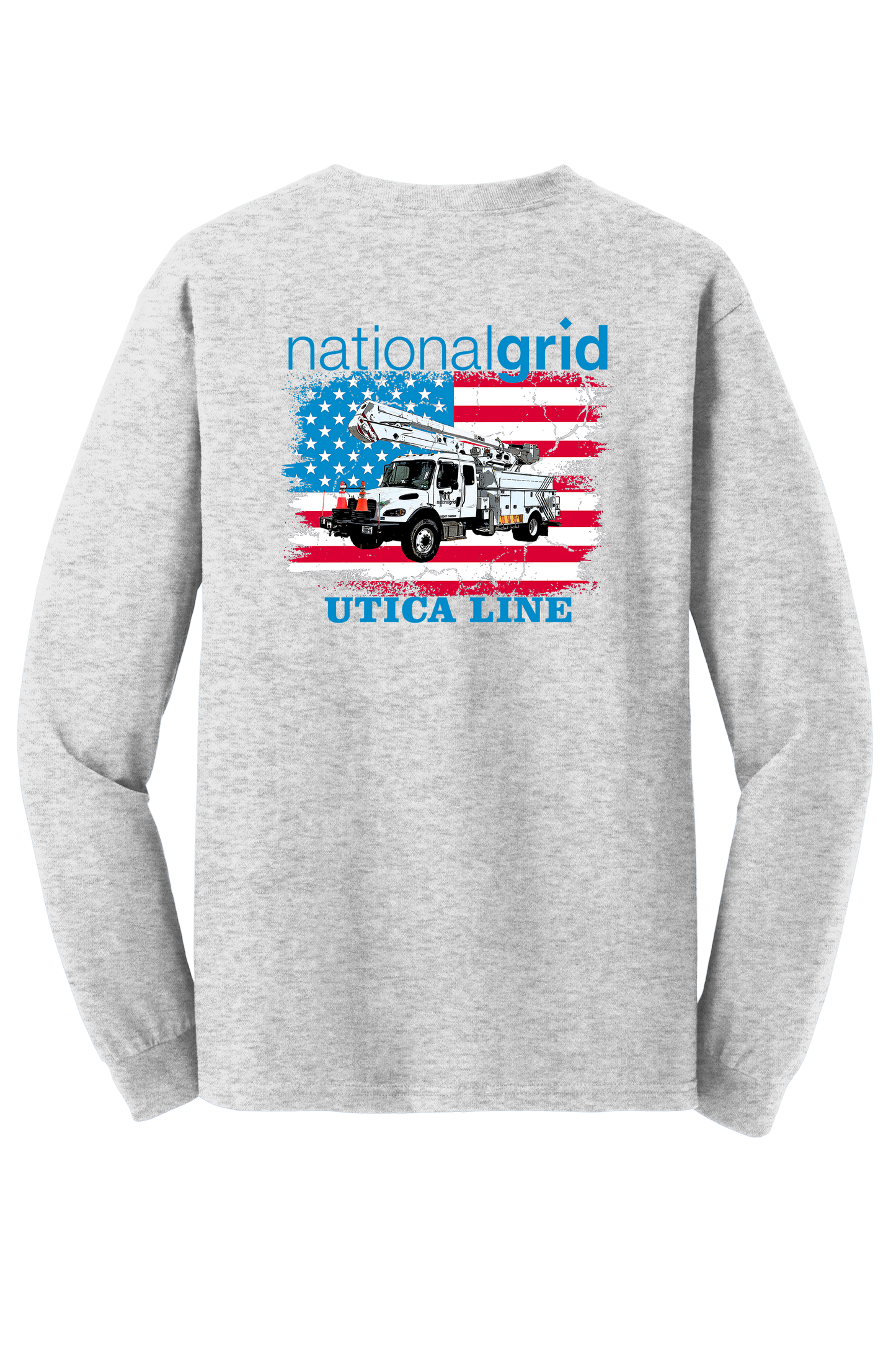 National Grid - Gildan® - Heavy Cotton™ 100% Cotton Long Sleeve T-Shirt