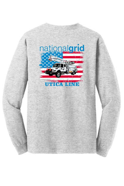 National Grid - Gildan® - Heavy Cotton™ 100% Cotton Long Sleeve T-Shirt