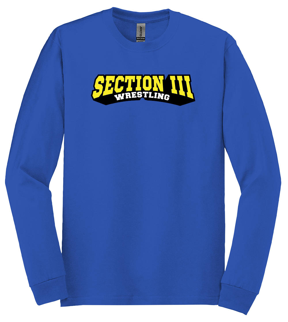 Gildan® - Heavy Cotton™ 100% Cotton Long Sleeve T-Shirt – DTF Print - 5400