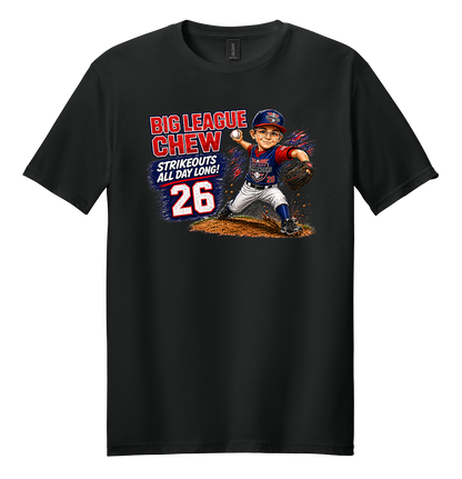 Big League Chew Custom Caricature T-Shirts