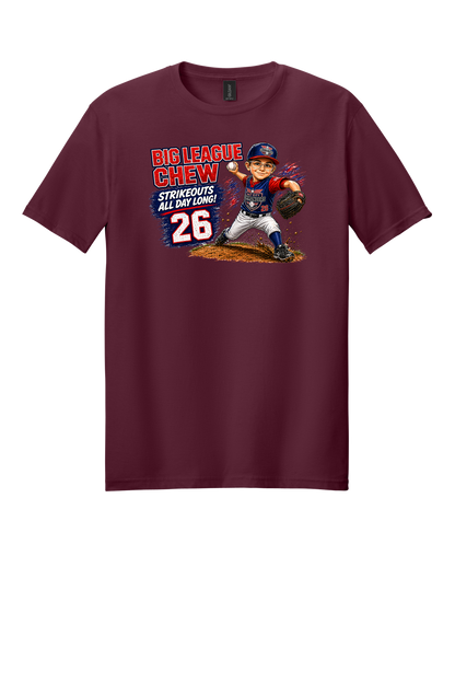 Big League Chew Custom Caricature T-Shirts