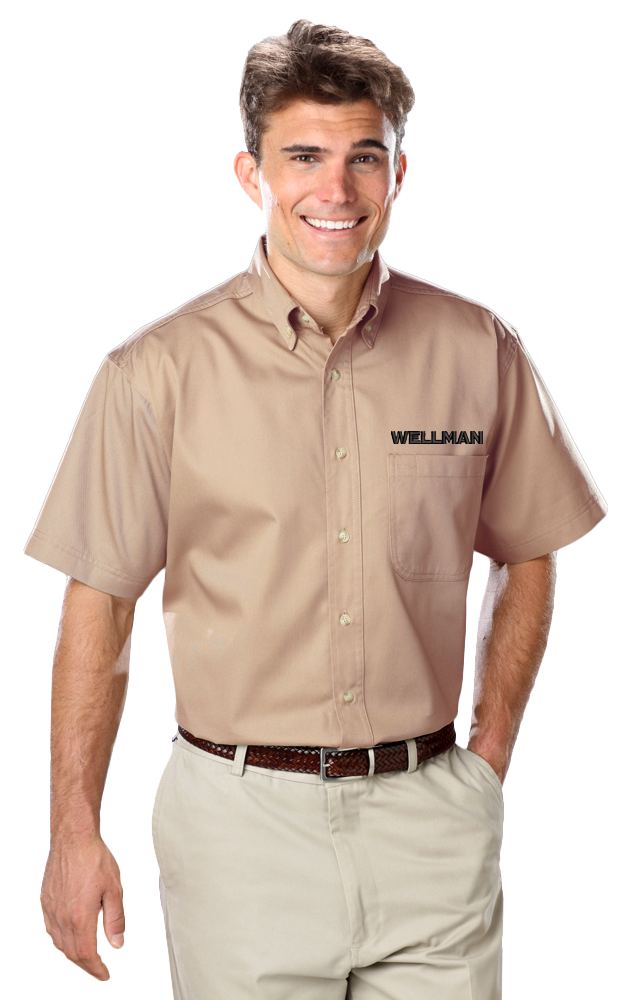 Wellman Men's Cotton Twill Shirts