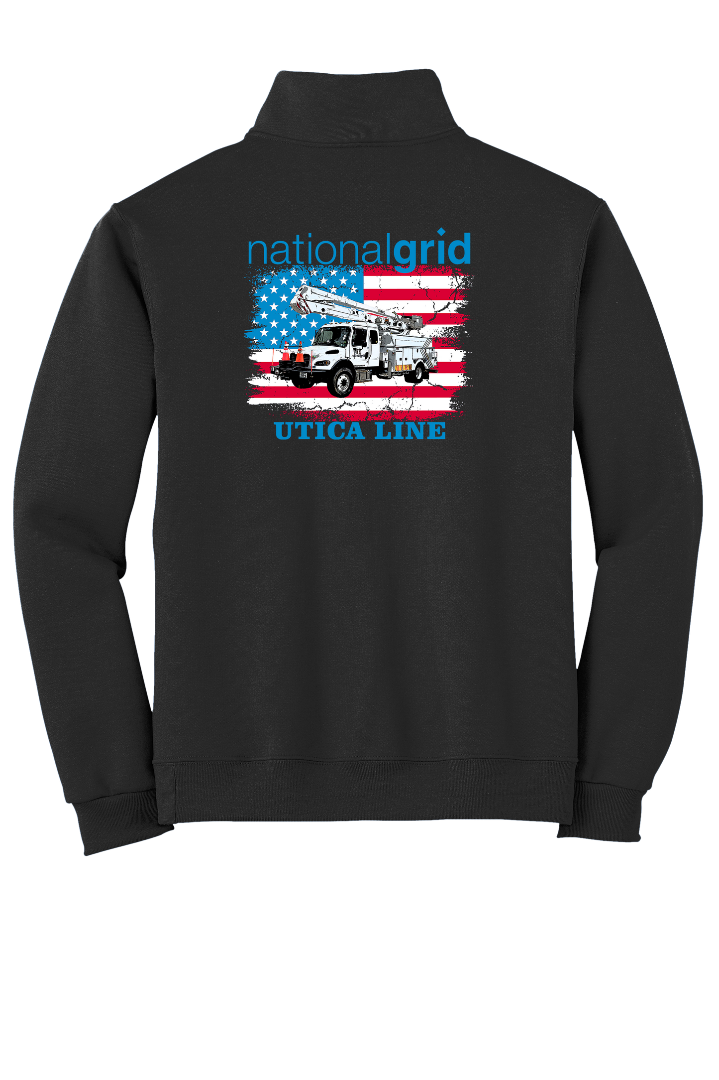 National Grid- Jerzees® - NuBlend® 1/4-Zip Cadet Collar Sweatshirt - Fleet or Line