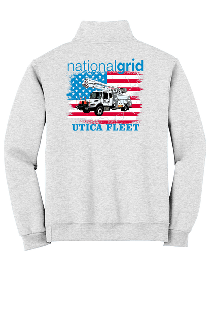 National Grid- Jerzees® - NuBlend® 1/4-Zip Cadet Collar Sweatshirt - Fleet or Line