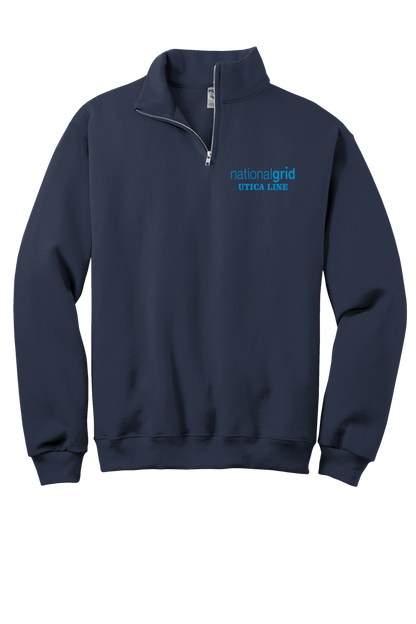 National Grid- Jerzees® - NuBlend® 1/4-Zip Cadet Collar Sweatshirt - Fleet or Line