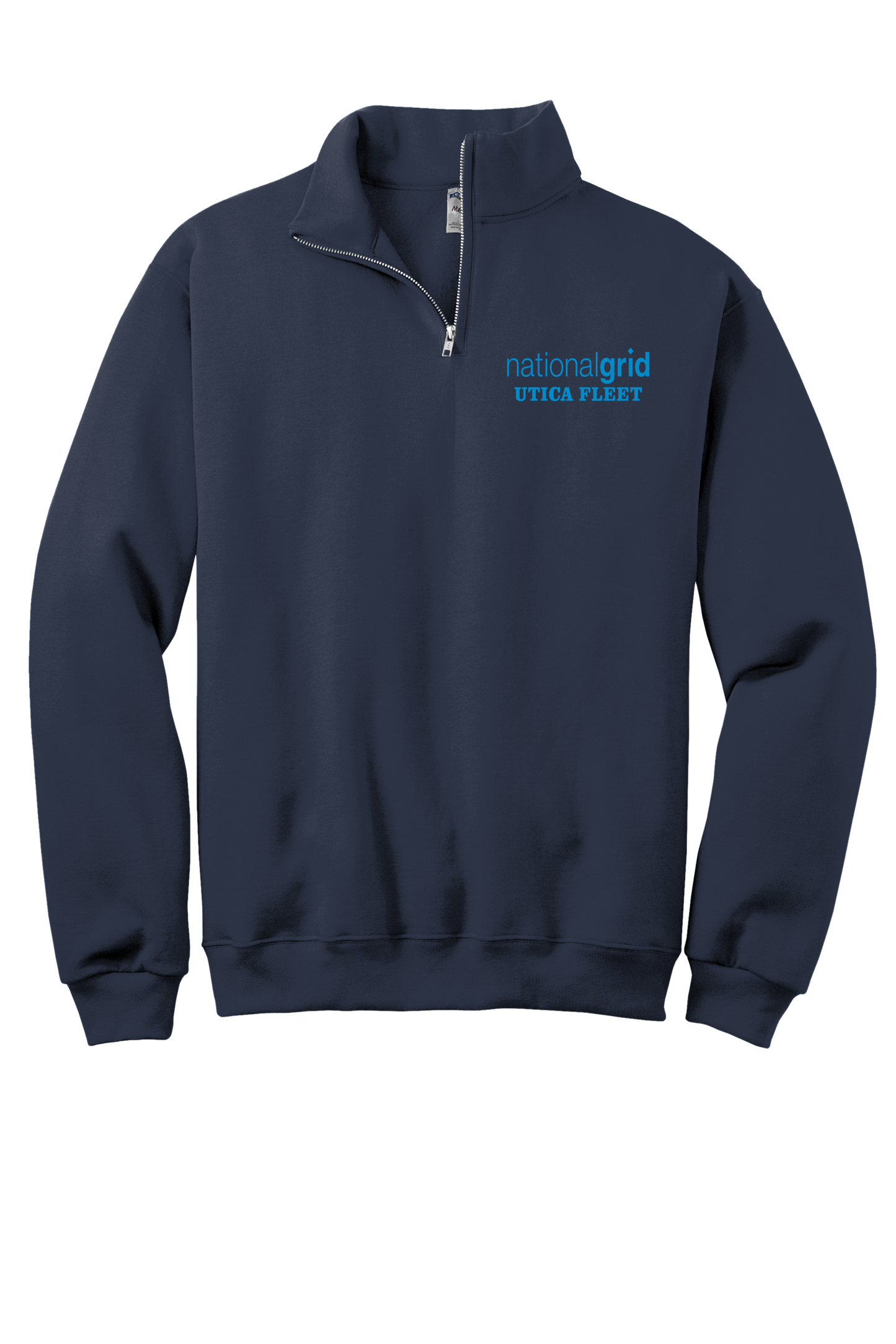 National Grid- Jerzees® - NuBlend® 1/4-Zip Cadet Collar Sweatshirt - Fleet or Line