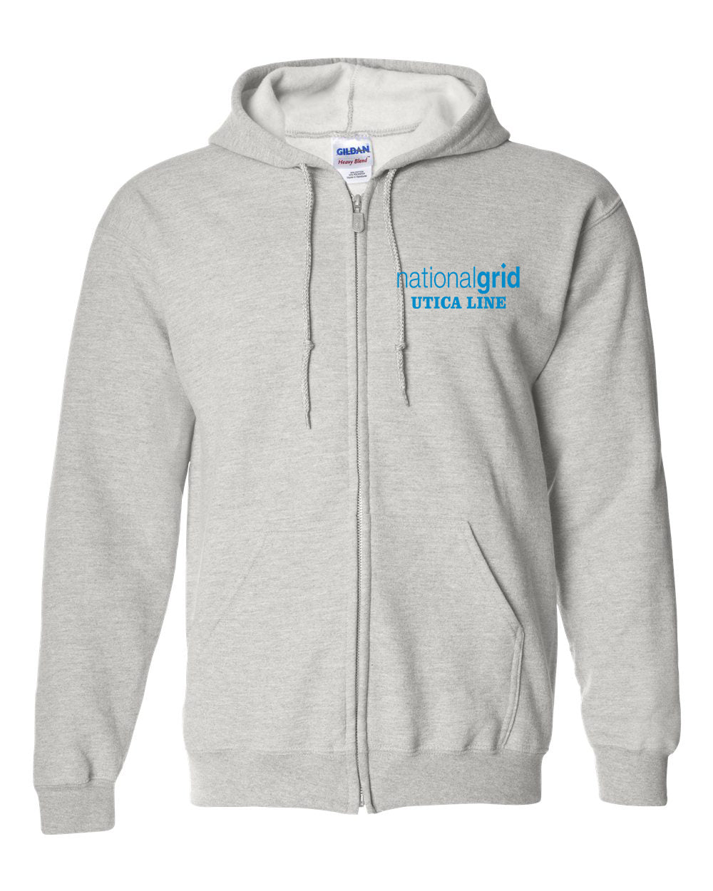 National Grid Utica Zip Up Hoodie - Fleet or Line