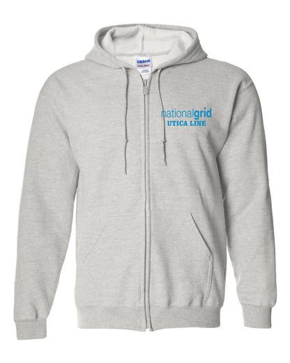 National Grid Utica Zip Up Hoodie - Fleet or Line