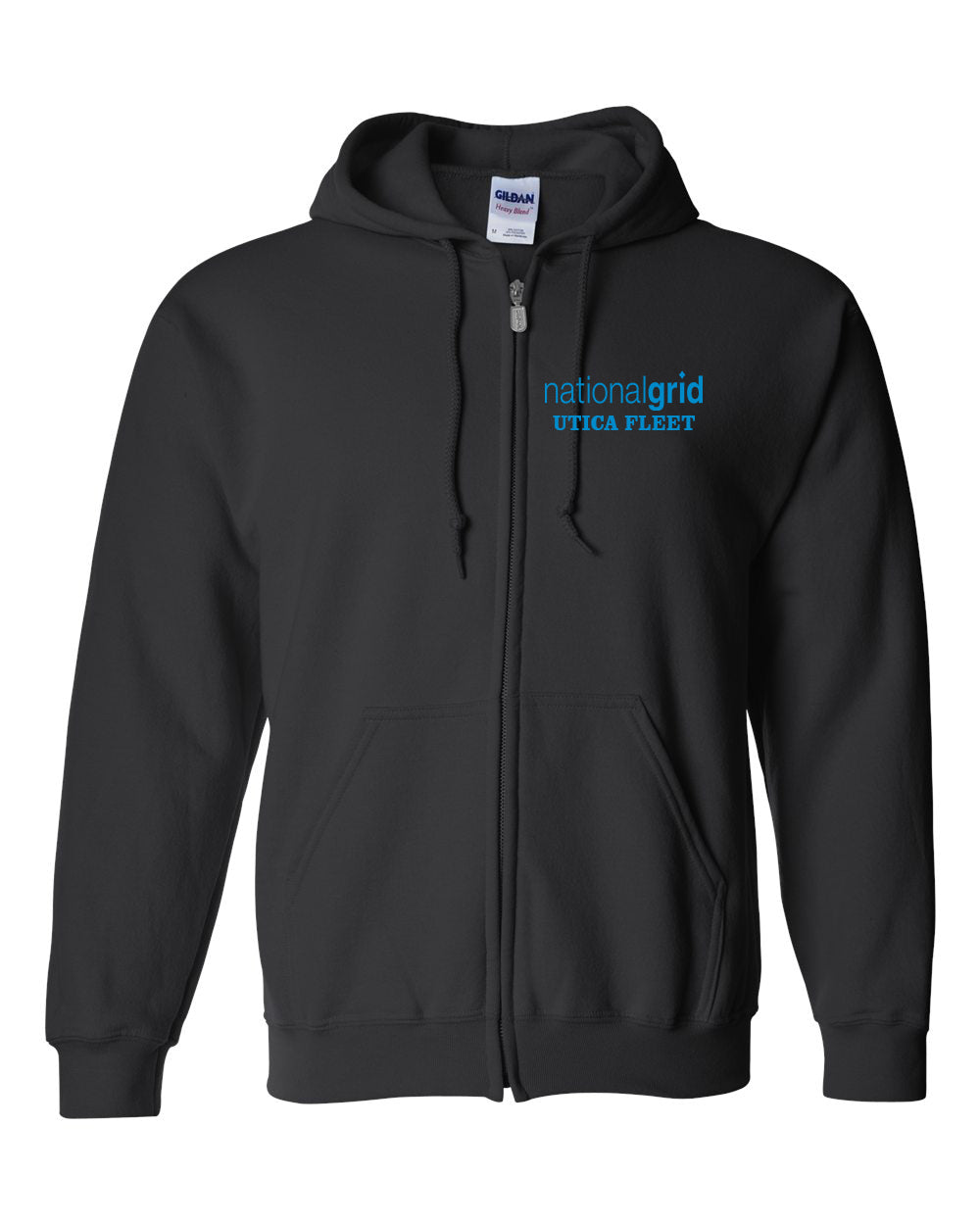 National Grid Utica Zip Up Hoodie - Fleet or Line