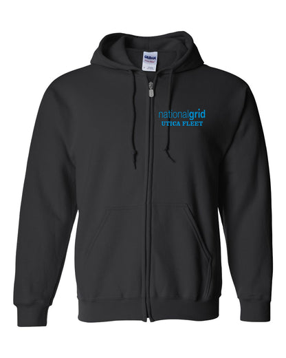 National Grid Utica Zip Up Hoodie - Fleet or Line