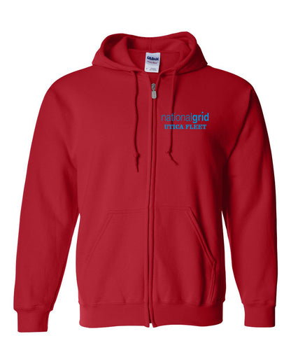 National Grid Utica Zip Up Hoodie - Fleet or Line