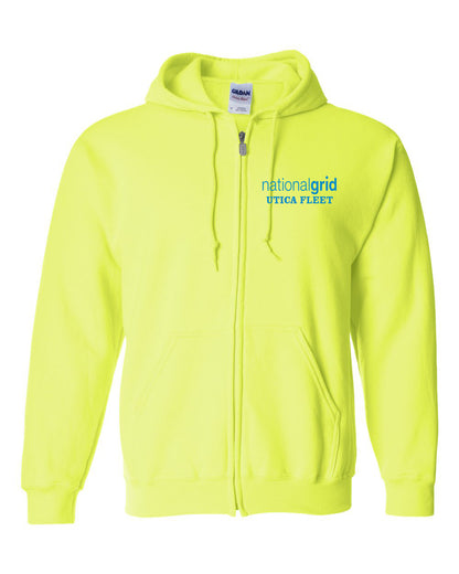 National Grid Utica Zip Up Hoodie - Fleet or Line