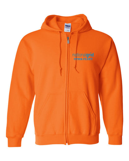 National Grid Utica Zip Up Hoodie - Fleet or Line