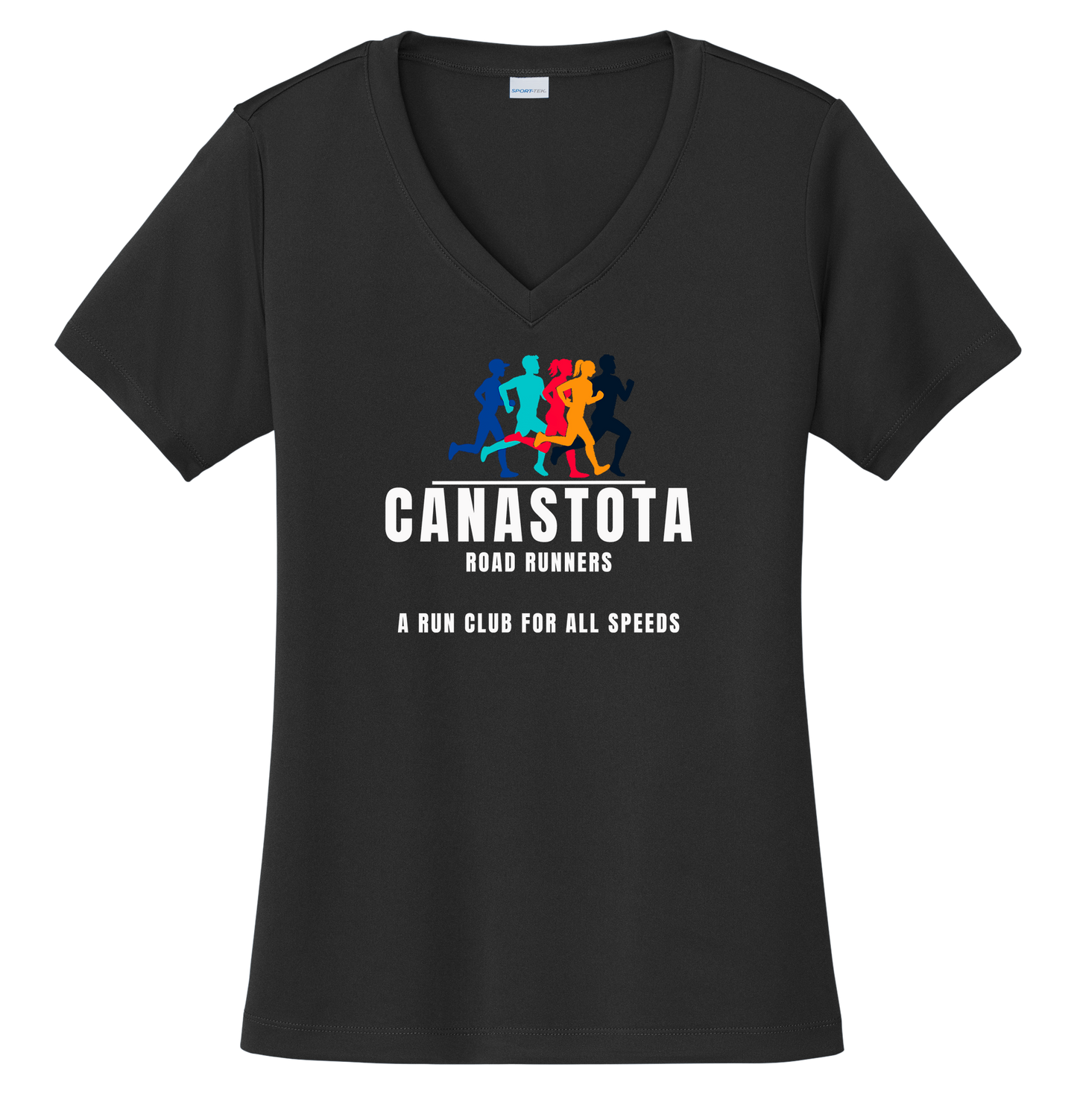 Canastota Runners Club Sport-Tek® Women's PosiCharge® Competitor™ V-Neck Tee