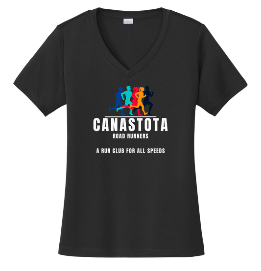 Canastota Runners Club Sport-Tek® Women's PosiCharge® Competitor™ V-Neck Tee