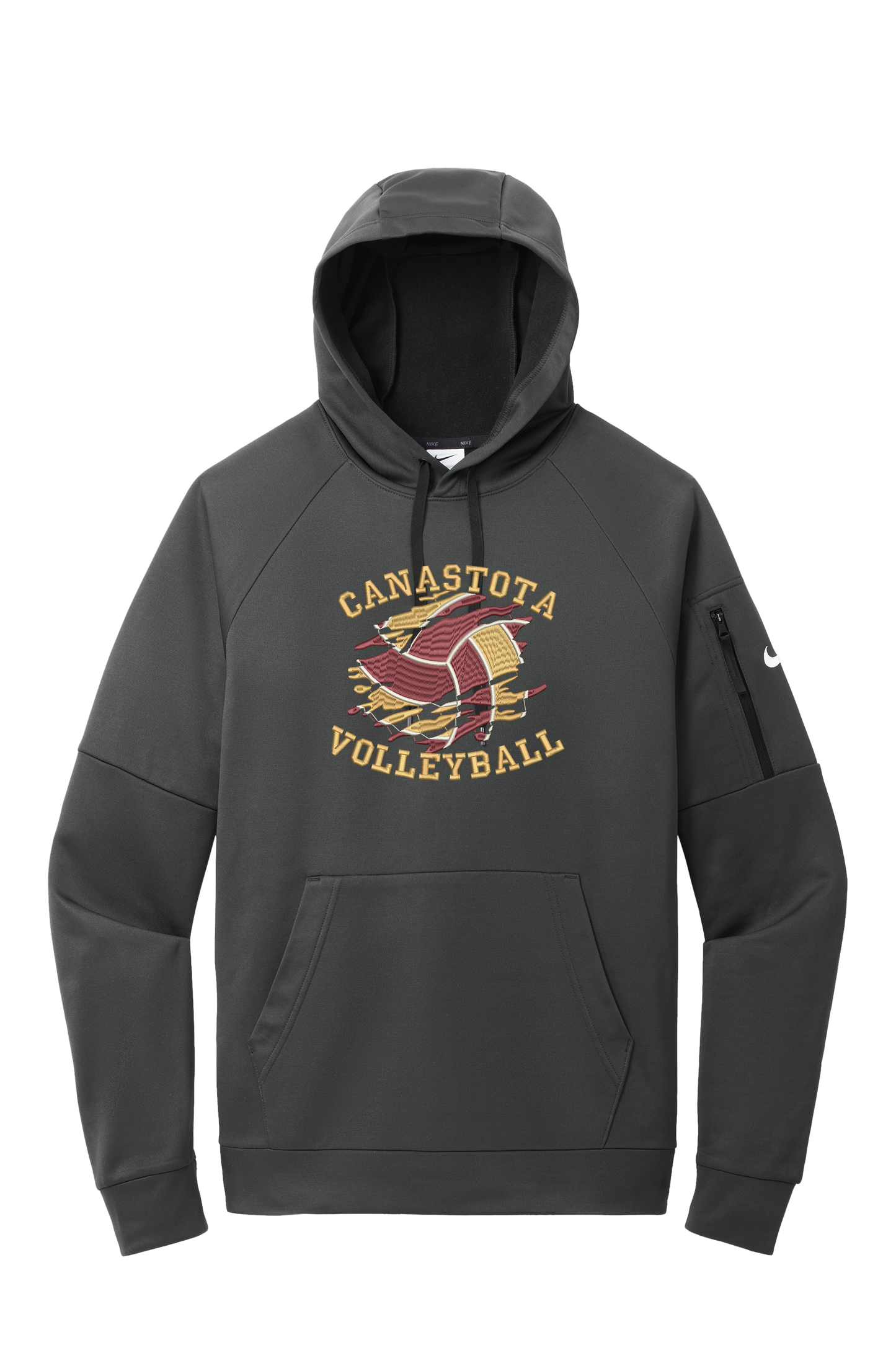Nike - Canastota Volleyball Crushed - Embroidered