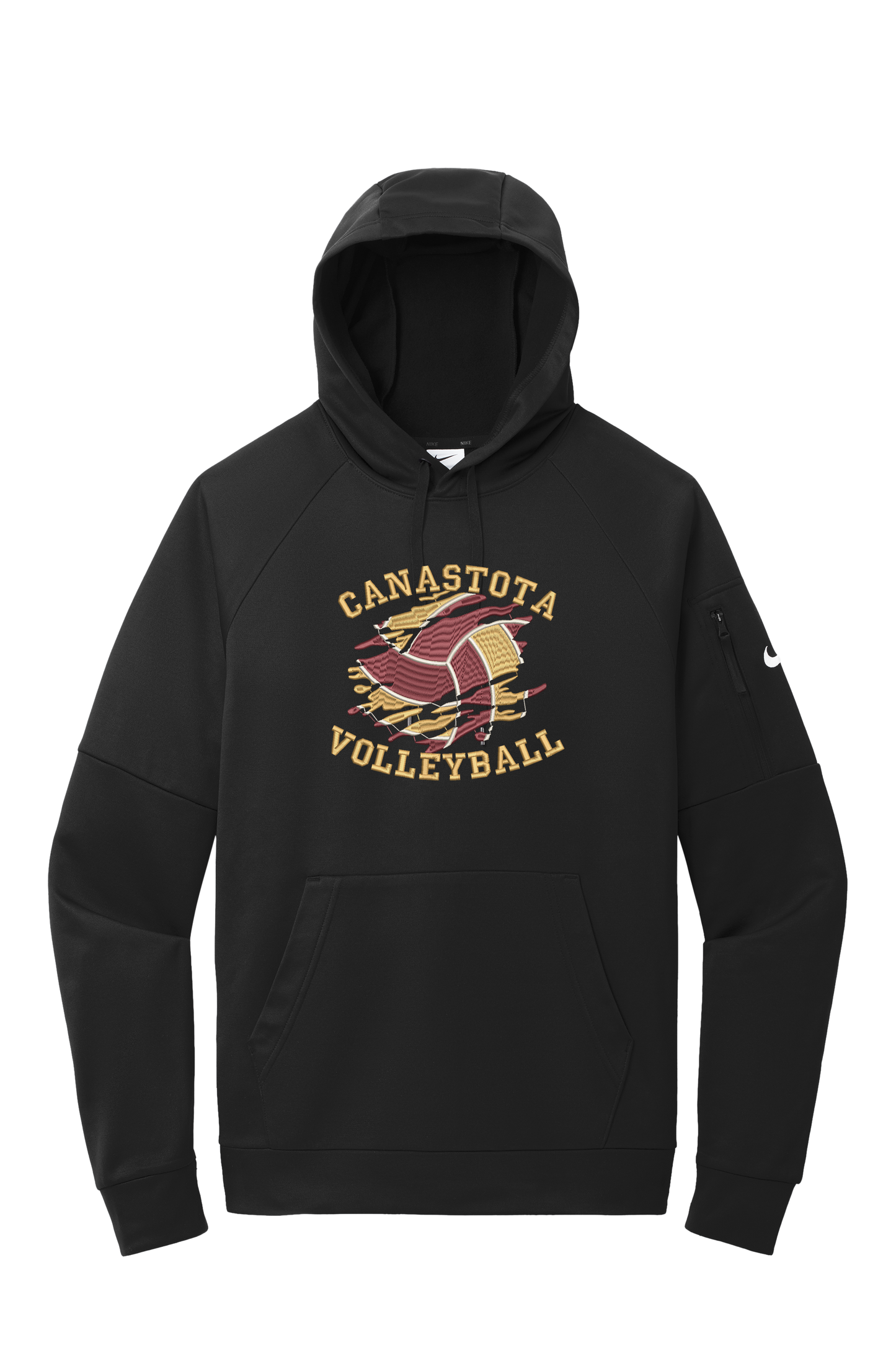 Nike - Canastota Volleyball Crushed - Embroidered