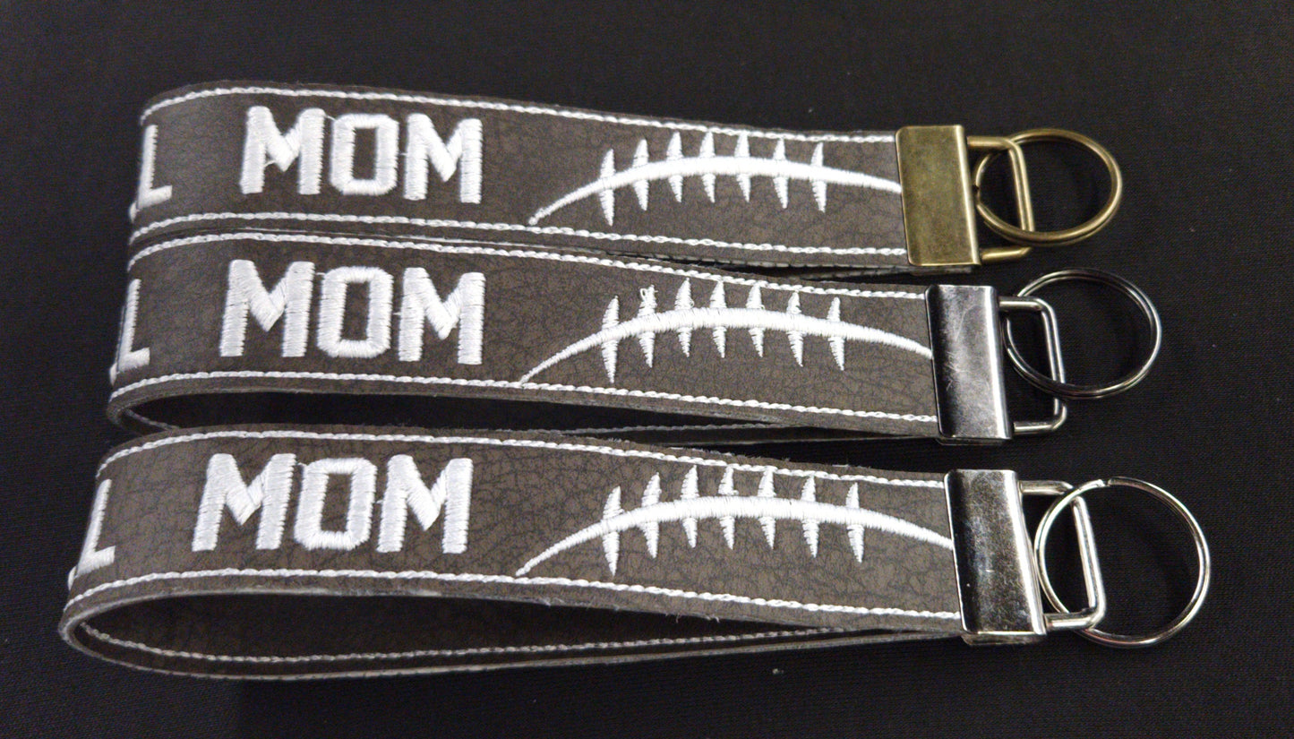 Football Mom Key Fob
