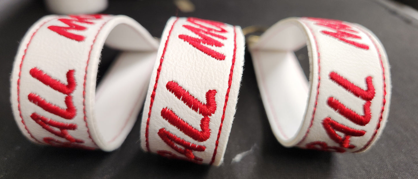 Baseball Mom Key Fob